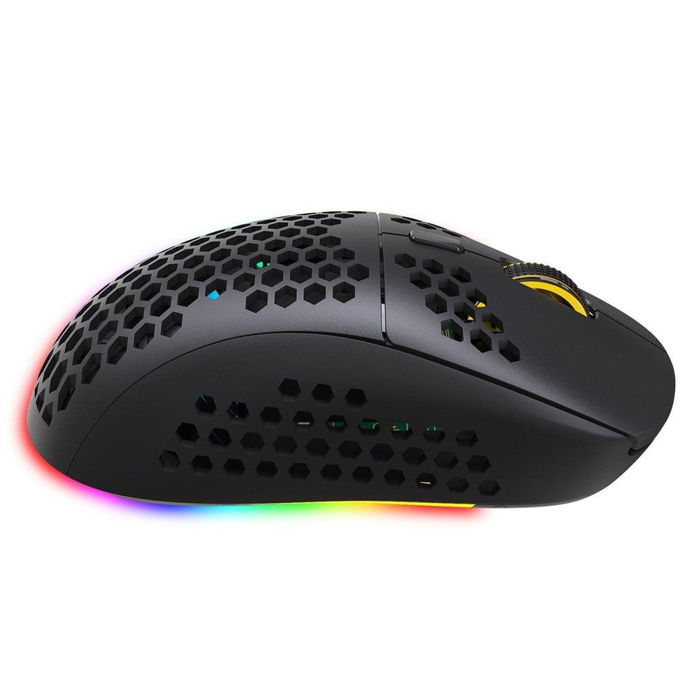 Three Mode Wireless Mouse RGB Lighting with Adjustable DPI Image 2
