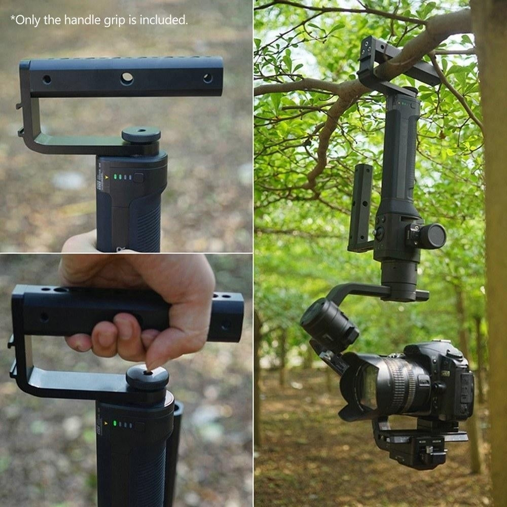 Top Handle Grip Aluminum Alloy with Cold Shoe Mount Image 4