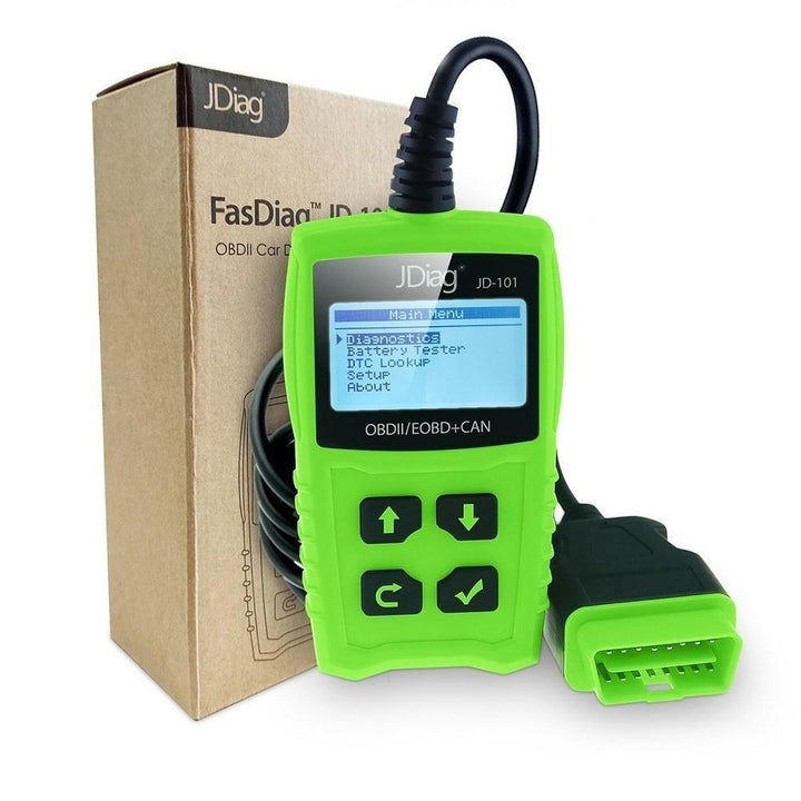 Universal Code Readers Engine Scan Tool Check Light Car Diagnostic OBDII Scanner with Battery Test Image 4