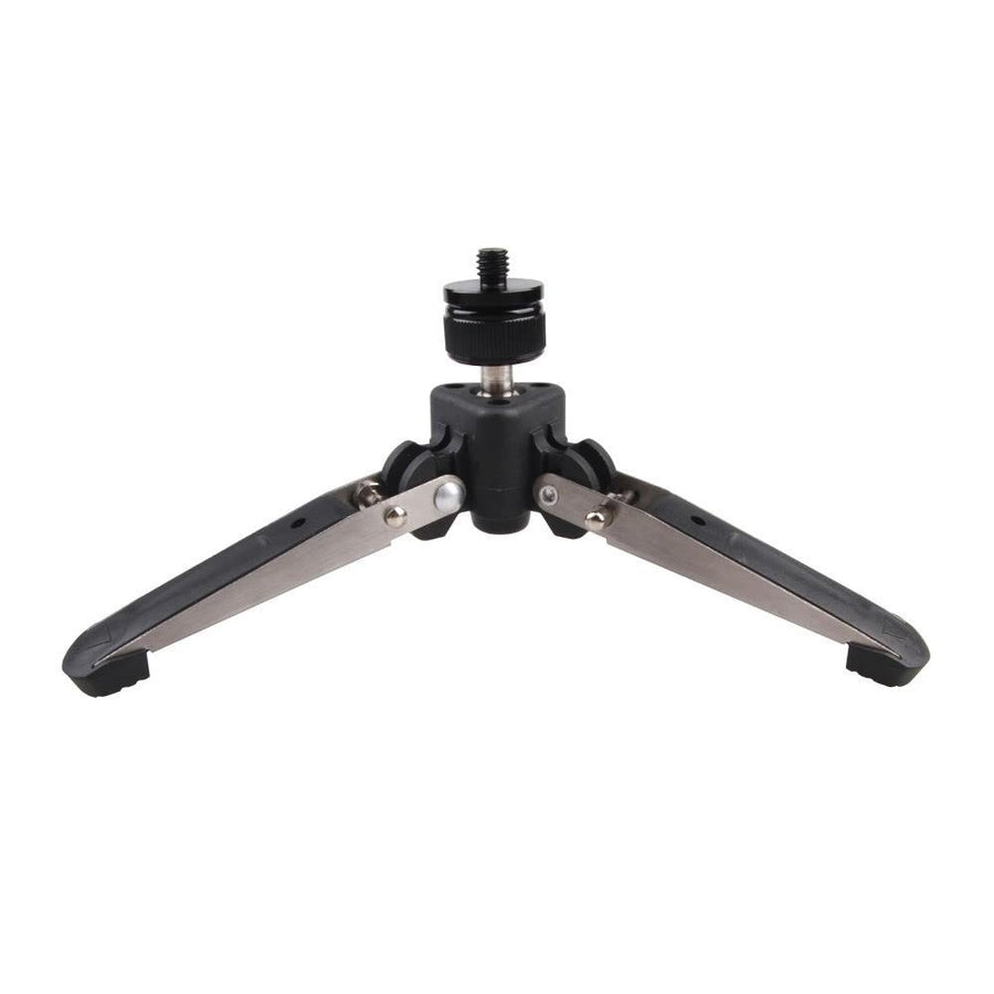 Universal Three-Foot Support Stand Monopod Base for Tripod Head DSLR Cameras 3/8" Screw Image 1