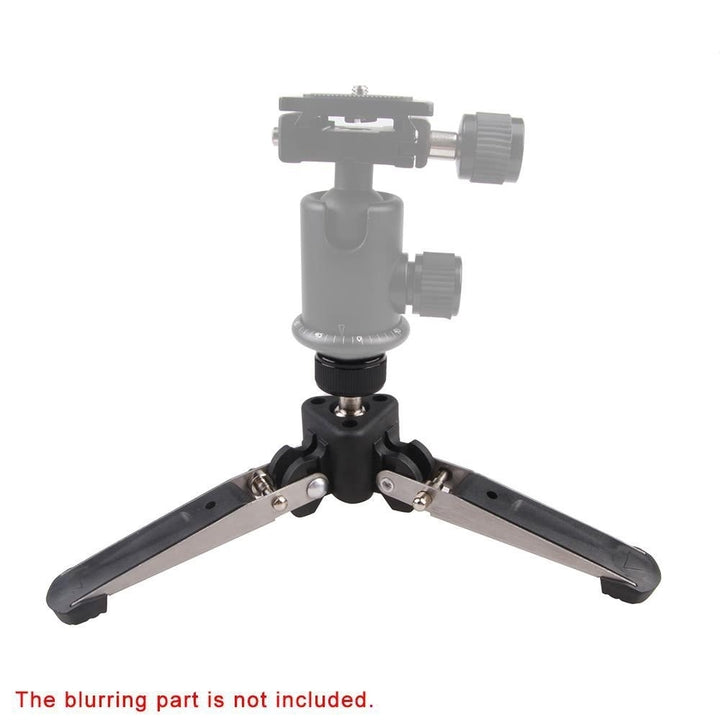 Universal Three-Foot Support Stand Monopod Base for Tripod Head DSLR Cameras 3,8" Screw Image 6