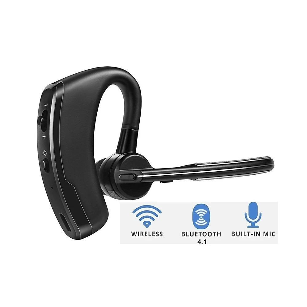 BT Wireless Earphone Business Headset Handsfree Call BT Headphone Driving Sports Earbud With Mic 1pc Image 4