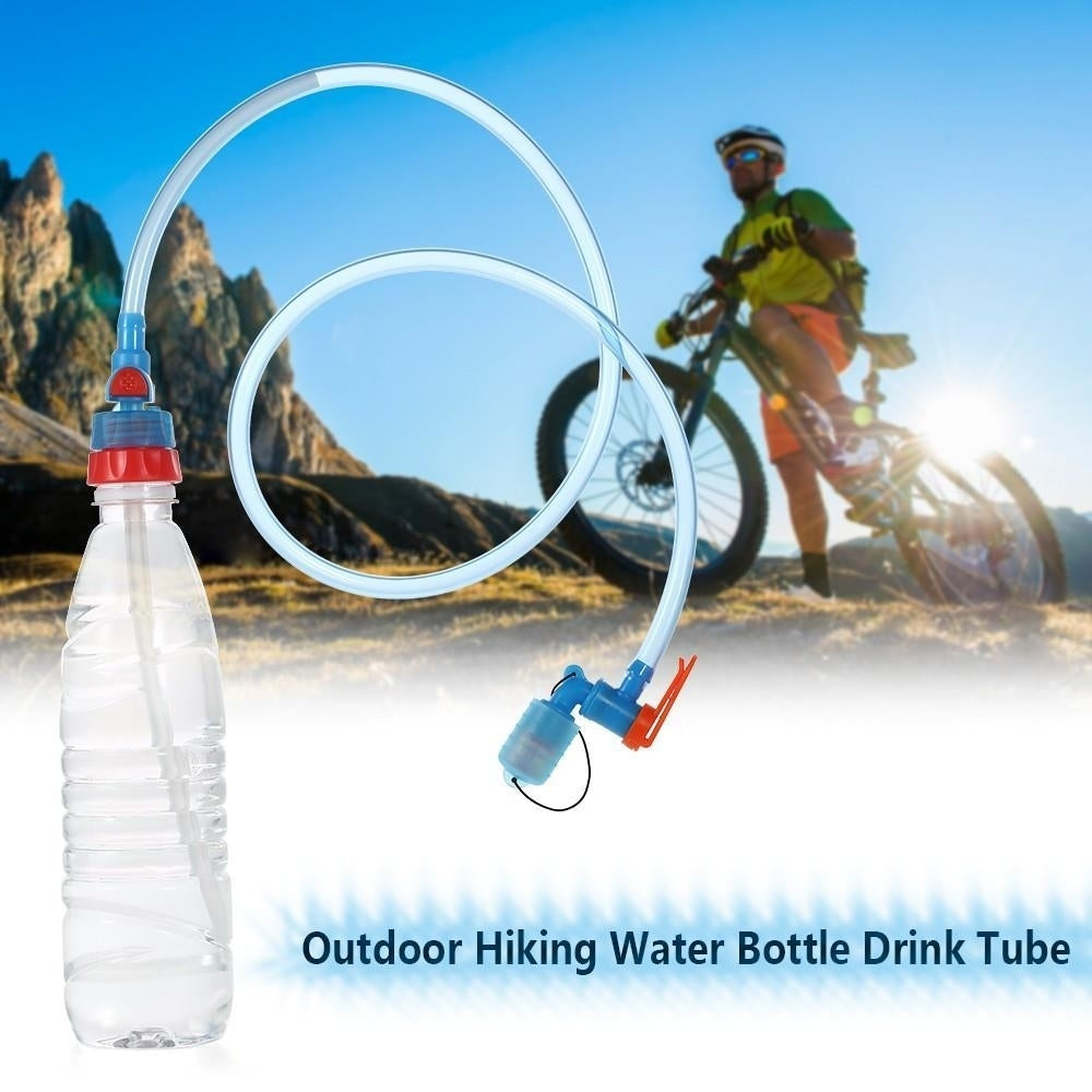 Water Bottle Drink Tube Hose Hydration Bladder Reservoir Pack Backpack System Kit Image 4
