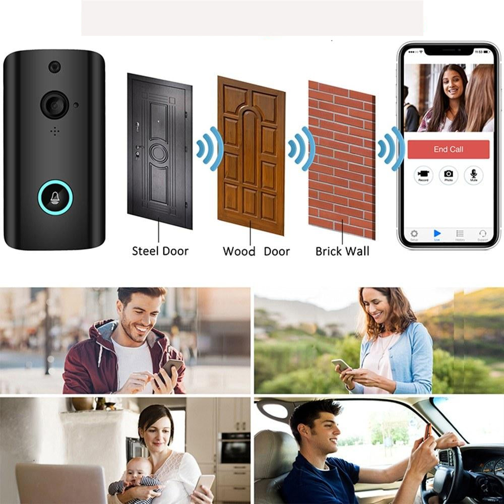 Wi-Fi Video Doorbell Camera Image 6