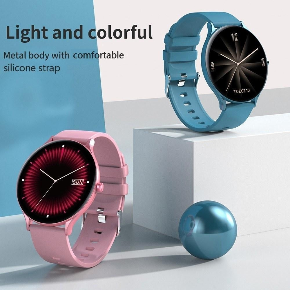 1.28 Full Touchscreen Smart Watch Fitness Tracker Smartwatches Sports Wristband Image 9