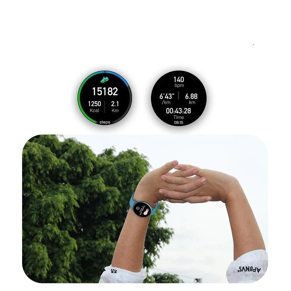 1.28 Full Touchscreen Smart Watch Fitness Tracker Smartwatches Sports Wristband Image 12