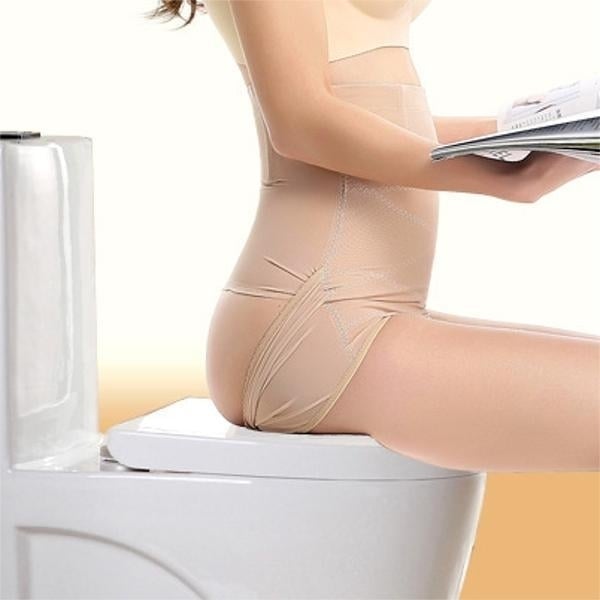 Breathable Stripping Back Tummy Control High Waist Postpartum Shapewear Image 3