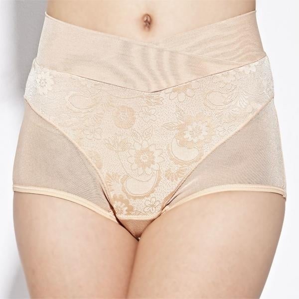 High Rise Jacquard Panties Physiological Leak Proof Briefs Image 2