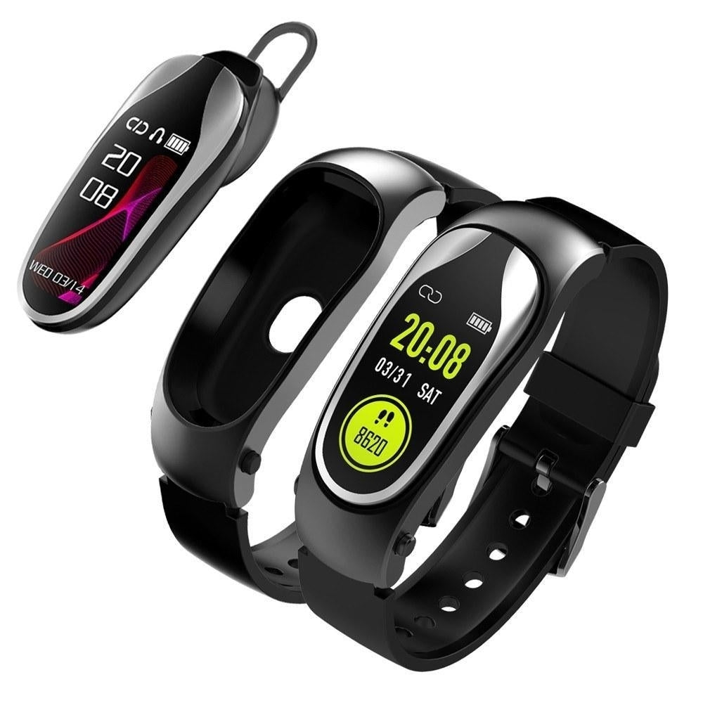 Smart Watch Smart Bracelet Wristband with Headset Activity Image 2