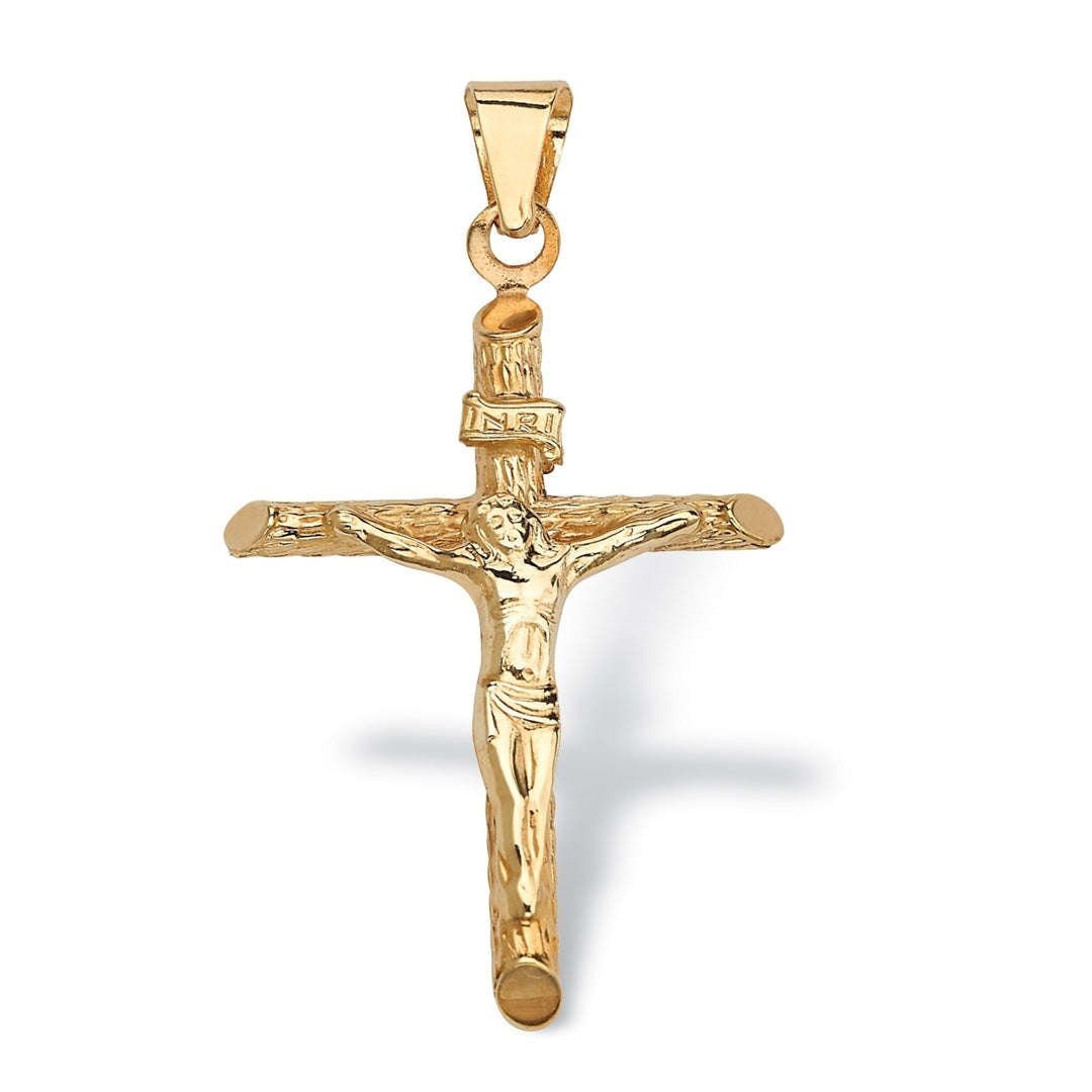 Crucifix Pendant in 14k Gold Image 1