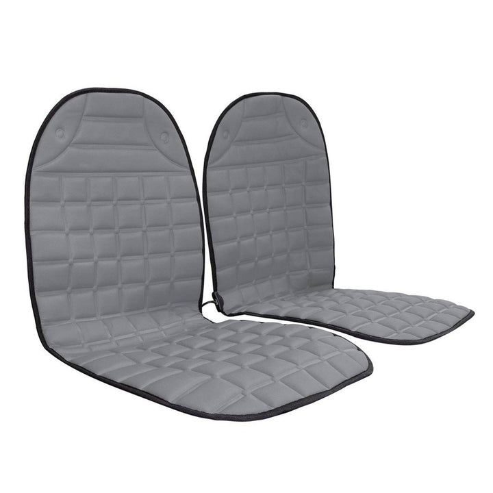 Car Front Seat Heating Cover Pad with Intelligent Temperature Controller 2pcs 12V Image 3