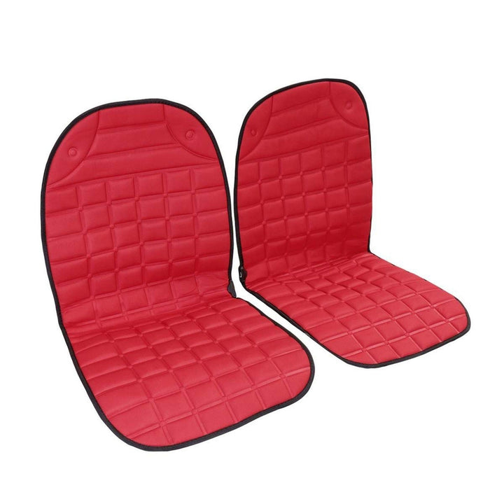 Car Front Seat Heating Cover Pad with Intelligent Temperature Controller 2pcs 12V Image 4