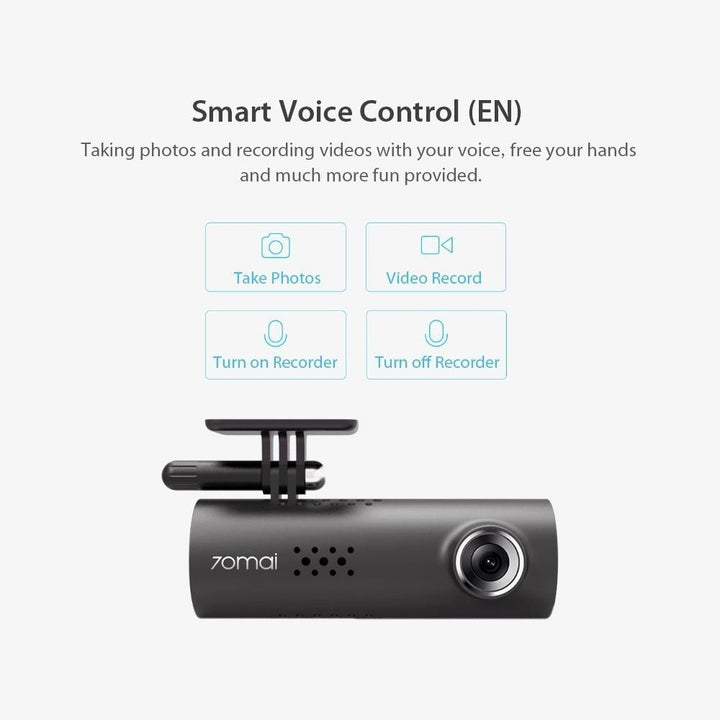 Smart Dash Cam 1S Car DVR 1080P HD Night Vision Voice Control Image 7