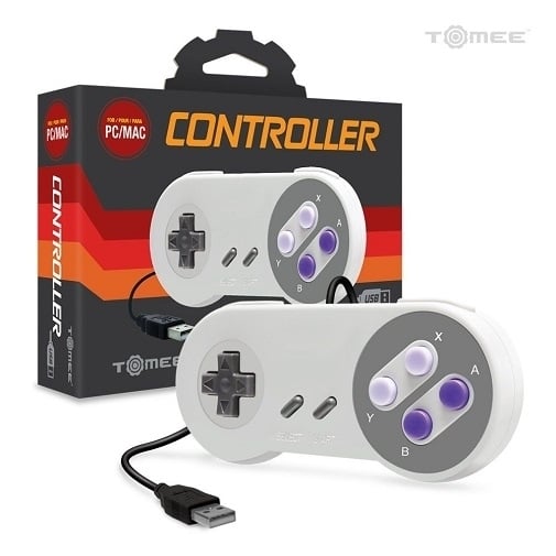 Tomee SNES Super Nintendo USB Controller Image 1
