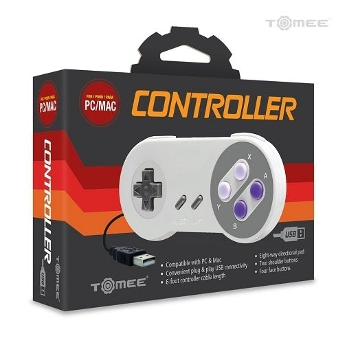 Tomee SNES Super Nintendo USB Controller Image 3