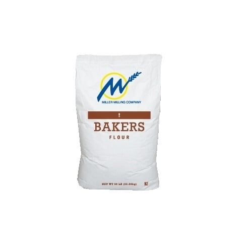 Miller Milling Bakers Flour 50 Pounds Image 1