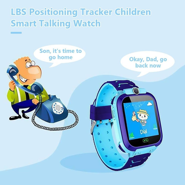 1.44 Inch Kids Smart Watch Digital Waterproof Smartwatch with Camera LBS Location for IOS Android Image 3