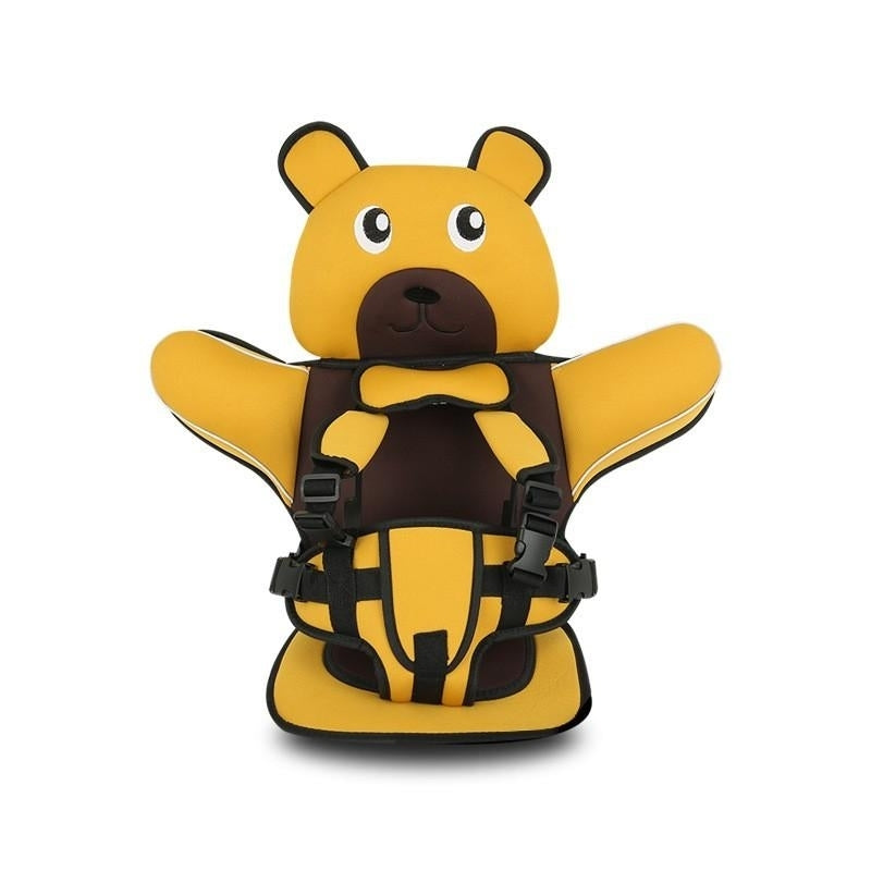 Bear Baby Seat Cushion for Stroller and Car Seat Headandbody Support Portable Seat Mat Liner for 9 Months To 12 Years Image 12