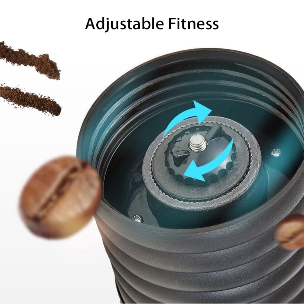 Portable Auto Coffee Grinder with Rechargeable Battery and Adjustable Fitness Image 6