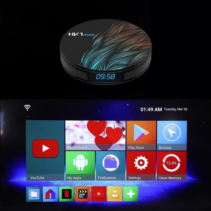 Smart TV Box Rockchip 4K Wifi Netflix Set Top Box Media Player Android Image 7