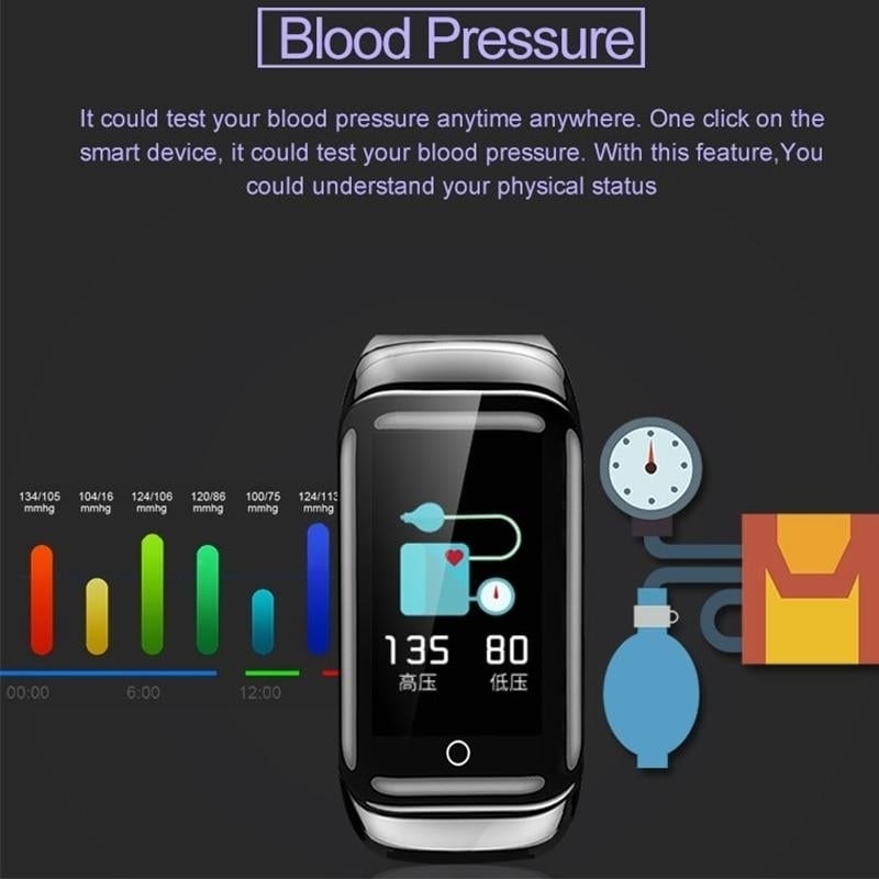 Smart Watch with Bluetooth Earphone Heart Rate Pedometer Image 7
