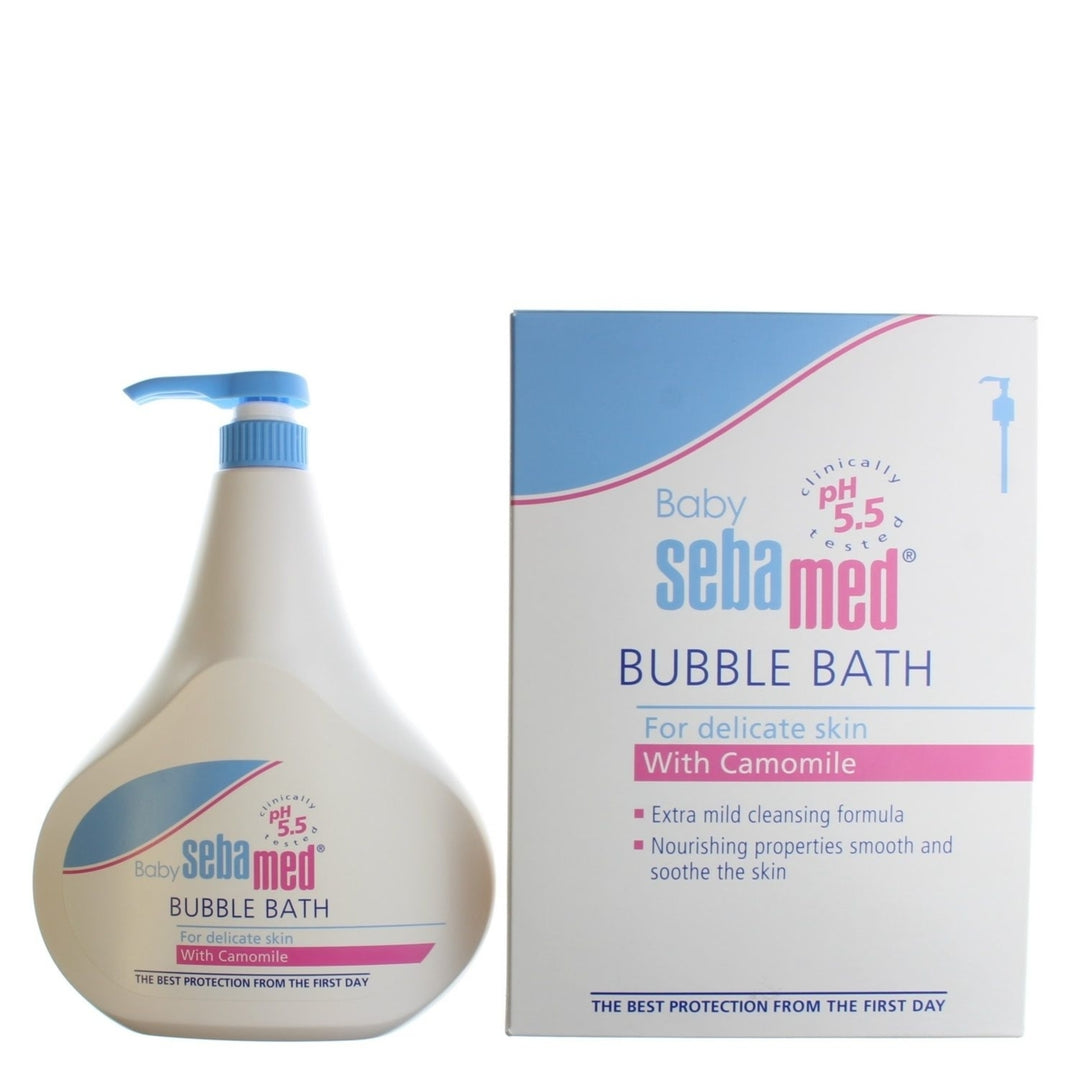 Sebamed Baby Bubble Bath for Delicate Skin with Camomile 1000ml/33.8oz Image 1