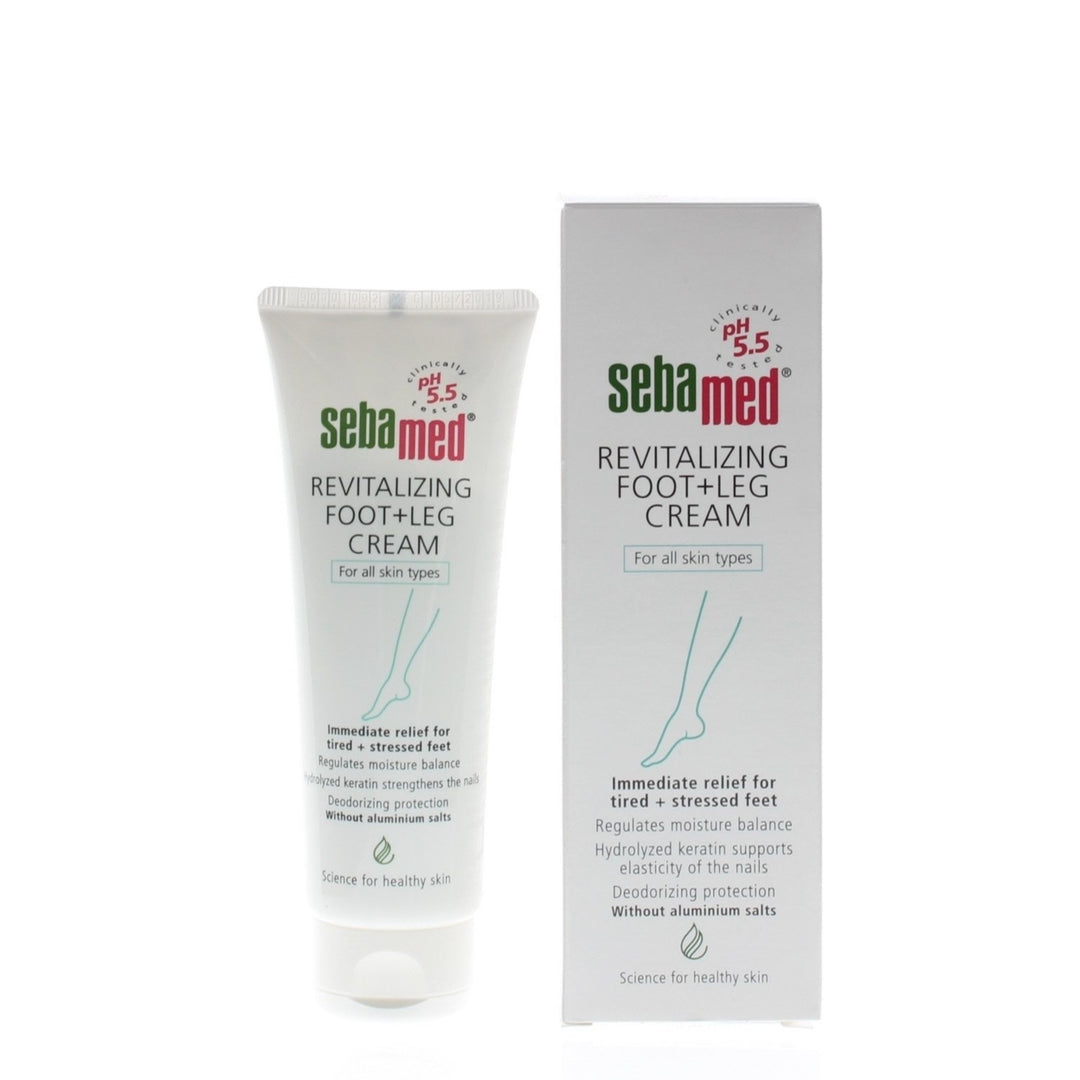 Sebamed Revitalizing Foot + Leg Cream for All Skin Types 75ml/2.53oz Image 1