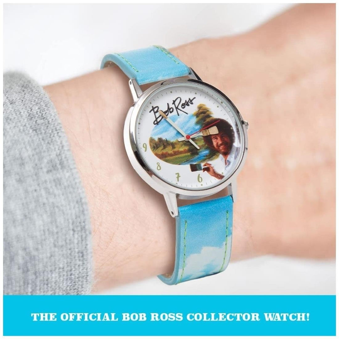 Bob Ross Analog Watch Mighty Mojo Retro Collectors Pop Culture Gift Image 3