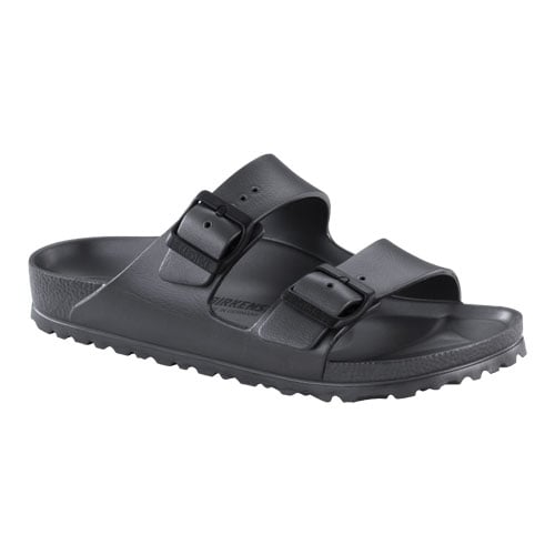 BIRKENSTOCK Womens Arizona Essentials EVA Sandal Metallic Anthracite (narrow width) - 1001498 METALLIC ANTHRITE Image 1