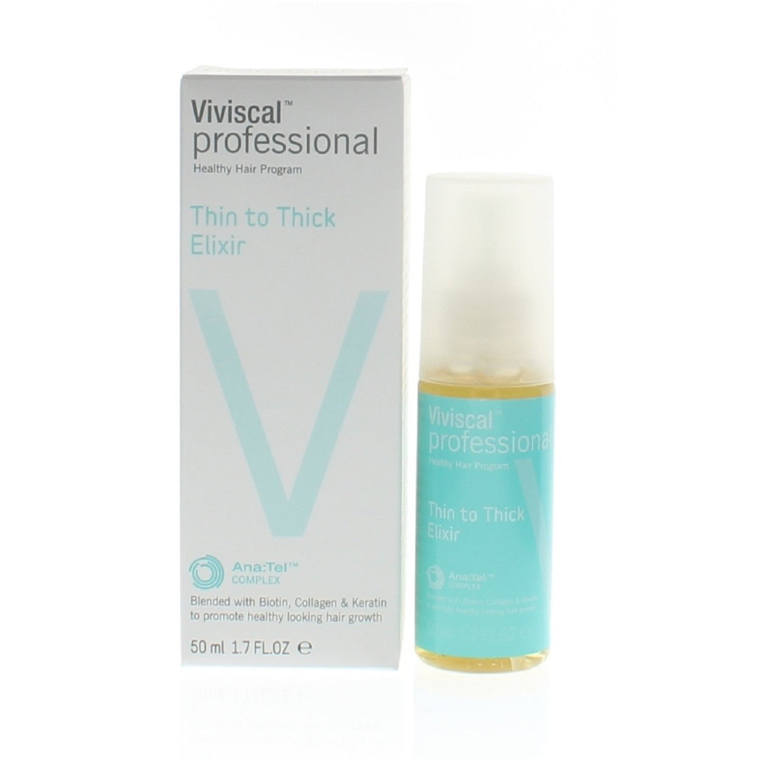 Viviscal Professional Thin to Thick Elixir 50ml Biotin Collagen Keratin for All Hair Types Image 1