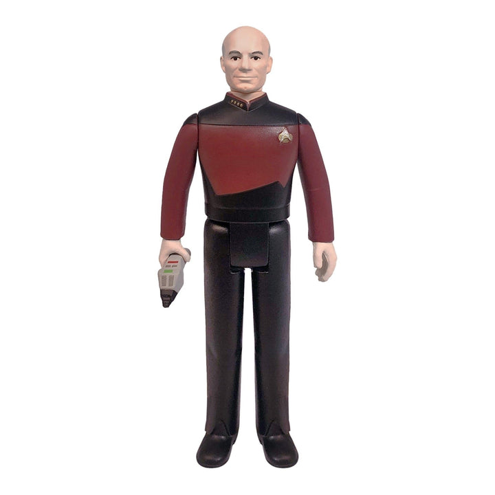 Star Trek The Next Generation Captain Picard TNG Patrick Stewart ReAction Figure Super7 Image 2