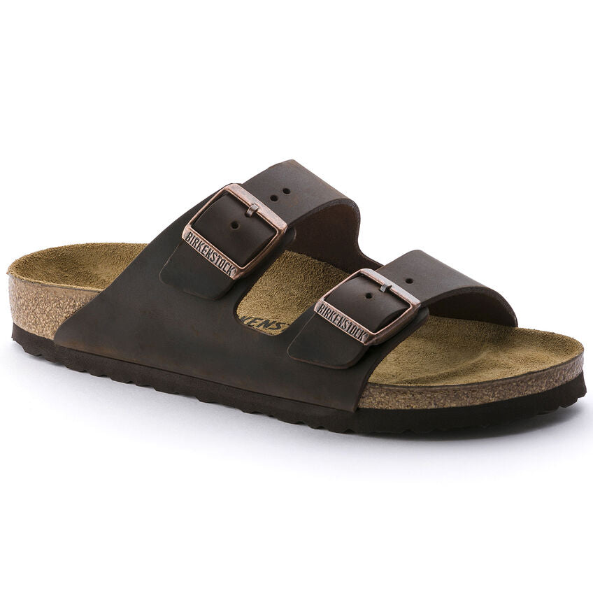 BIRKENSTOCK Unisex Arizona Habana Oiled Leather - 0052531 and 0052533 HABANA Image 1