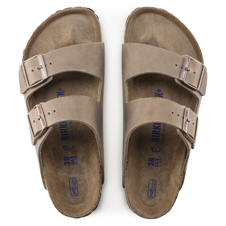 BIRKENSTOCK Arizona Soft Footbed Tobacco Oiled Leather Unisex 0552811 0552813 Image 4