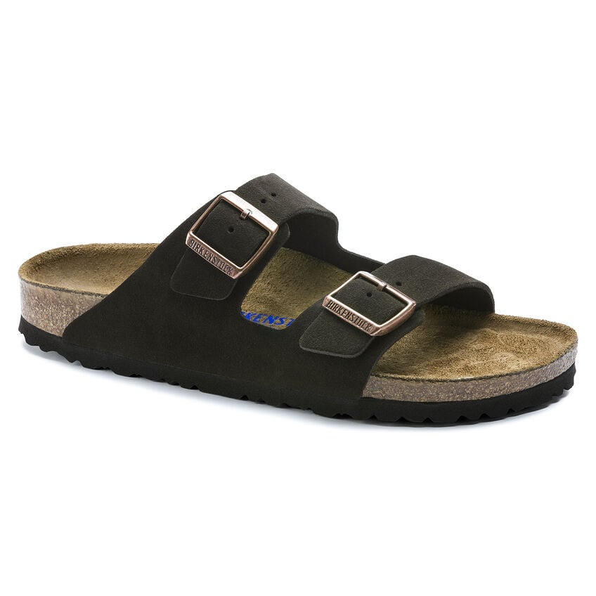 BIRKENSTOCK Arizona Soft Footbed Suede Unisex Sandals Mocha Size 0951311 0951313 Image 1