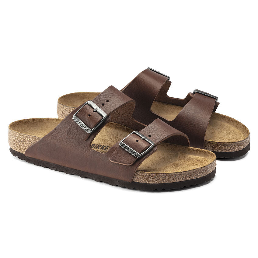 BIRKENSTOCK Mens Arizona Vintage Wood Roast Leather (regular width) - 1018626 0 Women/0 Men VNTG ROAST Image 4