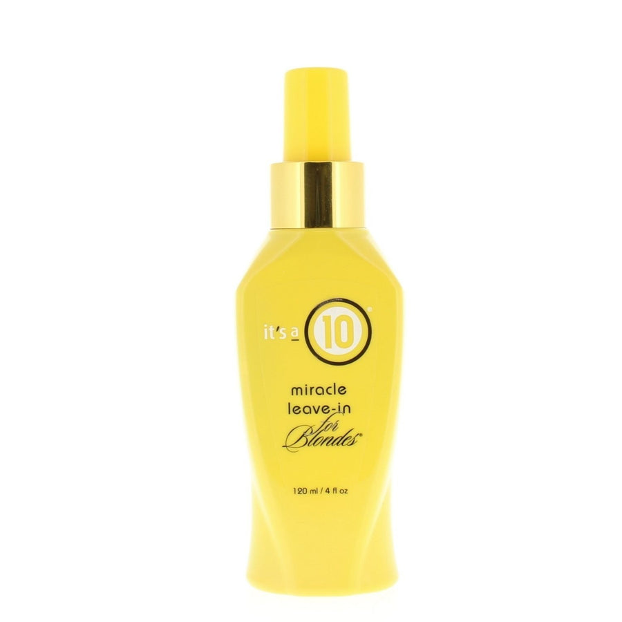 Its A 10 Miracle Leave-In for Blondes 120ml Moisturizing Detangler Treatment Image 1