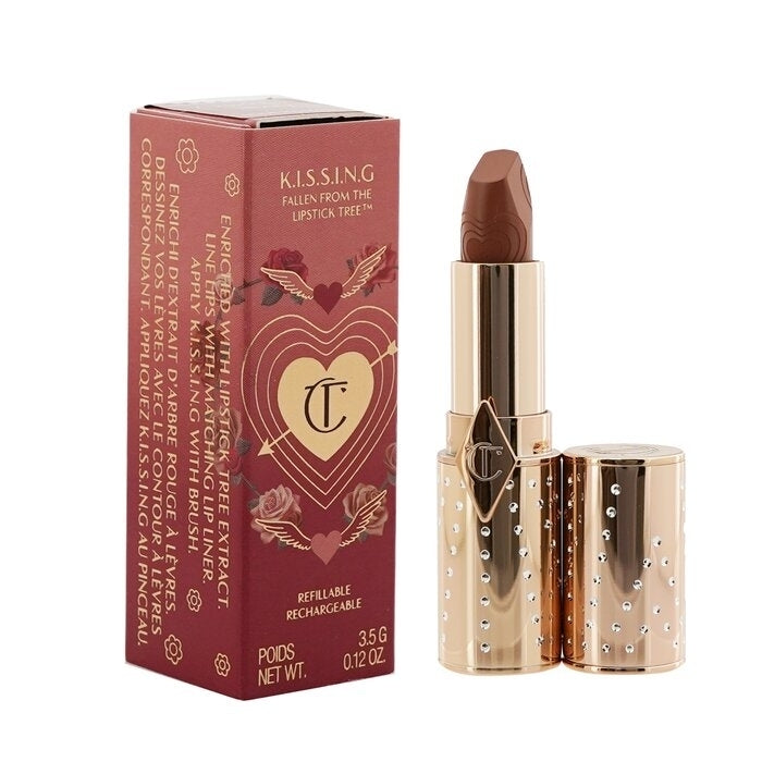 Charlotte Tilbury - K.I.S.S.I.N.G Refillable Lipstick (Look Of Love Collection) -  Nude Romance Image 2