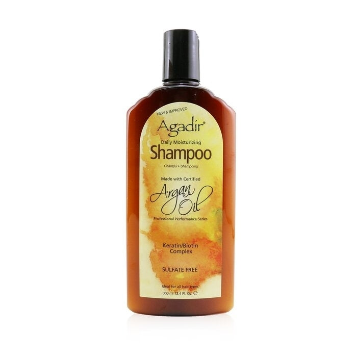 Agadir Argan Oil - Daily Moisturizing Shampoo (Ideal For All Hair Types)(366ml/12.4oz) Image 1