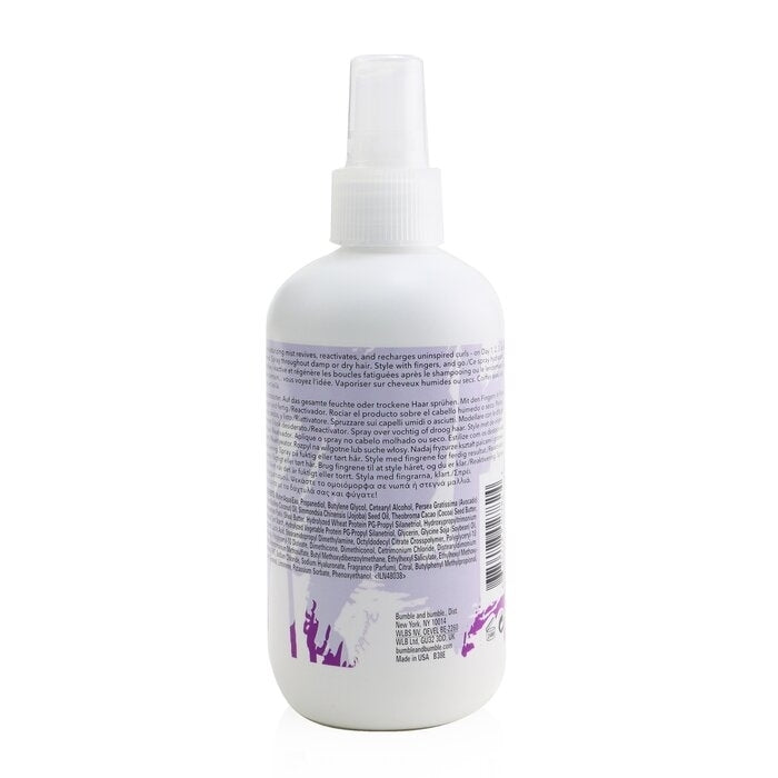Bumble and Bumble - Bb. Curl Reactivator (For RevivedRe-EnergizedRe-Moisturized Curls)(250ml/8.5oz) Image 3