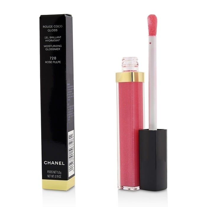 Chanel - Rouge Coco Gloss Moisturizing Glossimer - 728 Rose Pulpe(5.5g/0.19oz) Image 1