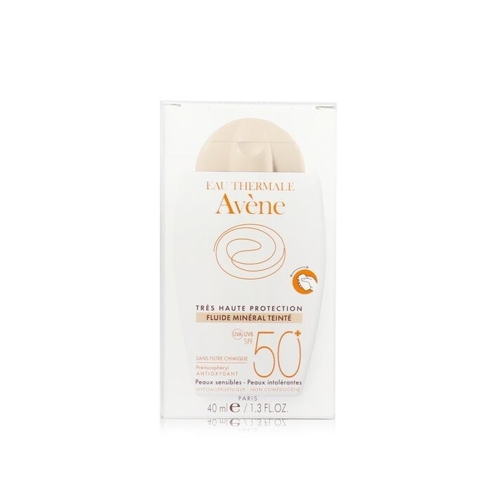 Avene - Very High Protection Tinted Mineral Fluid SPF 50+ - For Sensitive and Intolerant Skin(40ml/1.3oz) Image 3