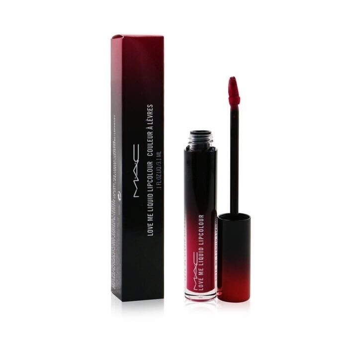 MAC - Love Me Liquid Lipcolour - 494 Hey Good Looking! (Bright Fuchsia)(3.1ml/0.1oz) Image 2