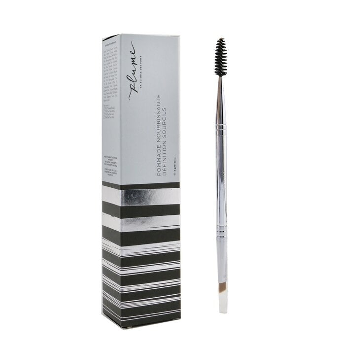 Plume Science - Nourish & Define Brow Pomade (With Dual Ended Brush) - # Chestnut Decadence(4g/0.14oz) Image 2