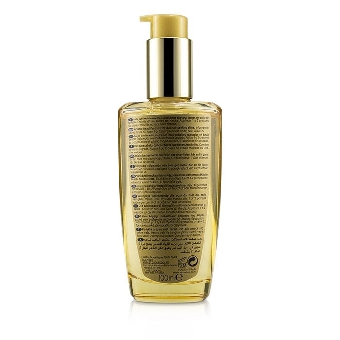 Kerastase - Elixir Ultime LHuile Originale  Versatile Beautifying Oil (Dull Hair)(100ml/3.4oz) Image 3