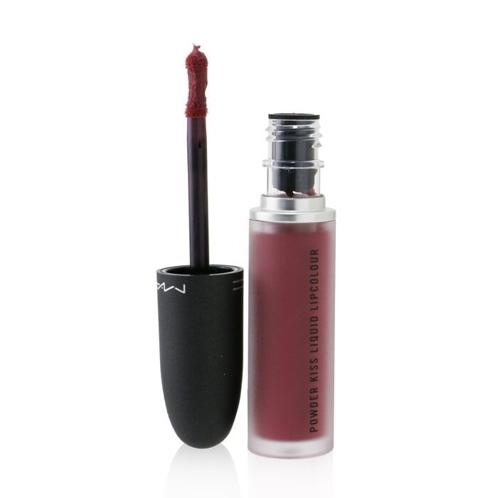 MAC - Powder Kiss Liquid Lipcolour -  990 More The Mehr-Ier(5ml/0.17oz) Image 1