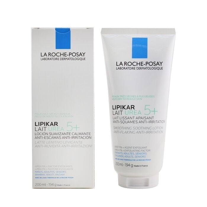 La Roche Posay - Lipikar Lait Urea 5+ Smoothing Soothing Lotion (Anti-Flaking and Anti-Irritation)(200ml/6.6oz) Image 2