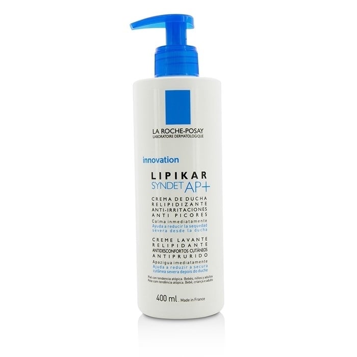 La Roche Posay - Lipikar Syndet AP+ Ultra-Gentle Body Wash(400ml/13.3oz) Image 1