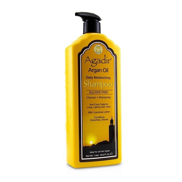 Agadir Argan Oil - Daily Moisturizing Shampoo (For All Hair Types)(1000ml/33.8oz) Image 2
