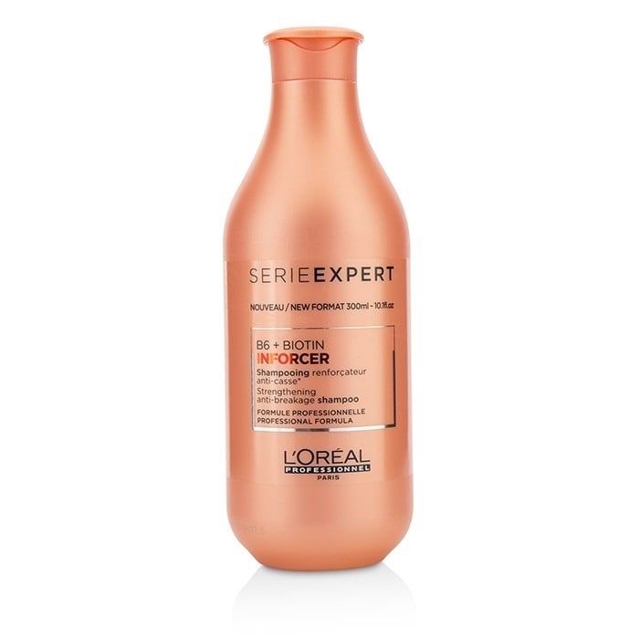 LOreal - Professionnel Serie Expert - Inforcer B6 + Biotin Strengthening Anti-Breakage Shampoo(300ml/10.1oz) Image 1