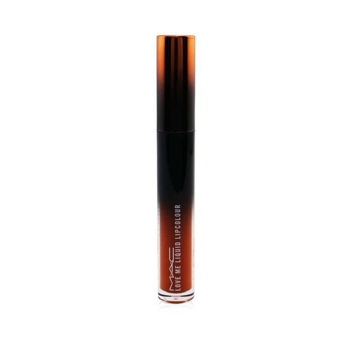 MAC - Love Me Liquid Lipcolour -  487 My Lips Are Insured (Intense Burnt Orange)(3.1ml/0.1oz) Image 3